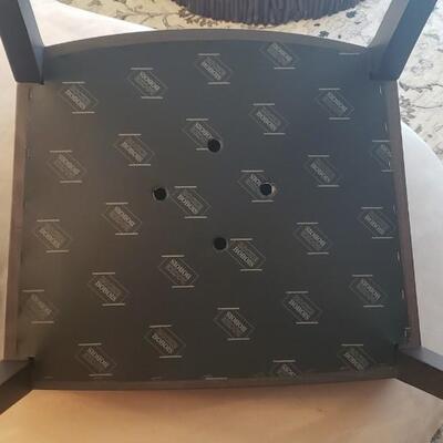 Roche Bobois Glass Dinning Table with 6 Chairs and Black Roche Bobois Buffet