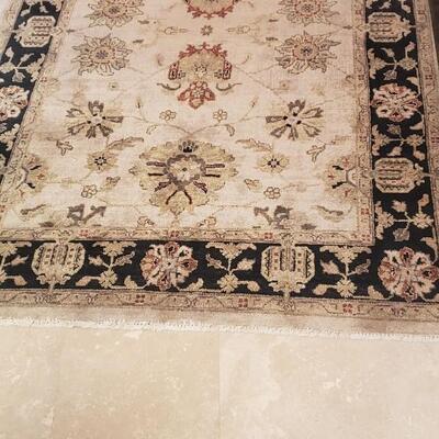 Turkish Oushak Rug, 8 x 7