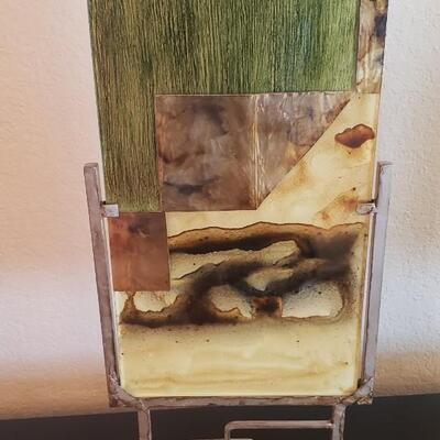 3 Glass Piece Italian Artwork