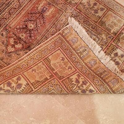 Hand Made Persian Rug, 7 x 3