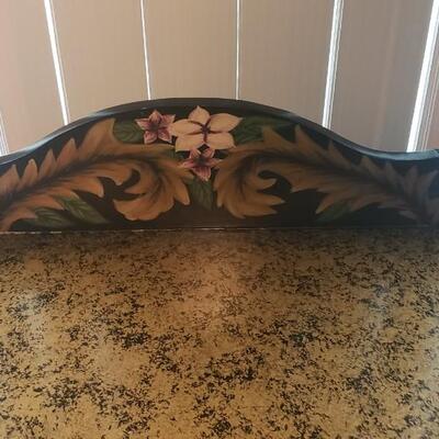 Anita Rosenburg Signed Wood Small Table