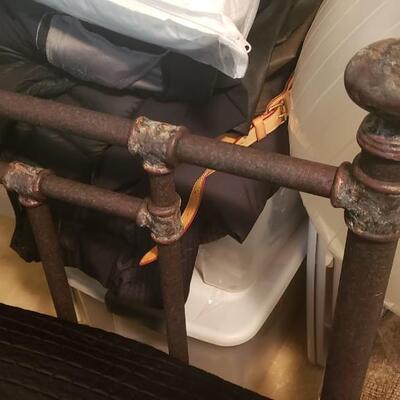 Trundle Bed with Mattresses and Pads and Pillows