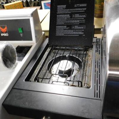 Stainless Charbroil Brand Gas Grill with Side Burner