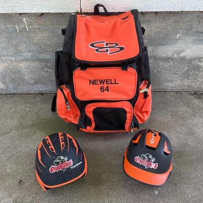 BOOMBAH SUPERPACK BAT BAG & BATTING HELMETS