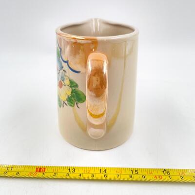 VINTAGE DARCO TROY 4â€ FLORAL PITCHER