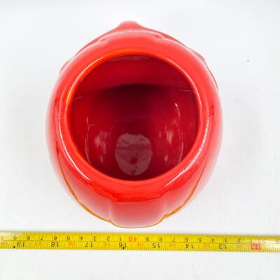 KANSAS CITY CHIEFS SMALL CERAMIC HELMET DECOR