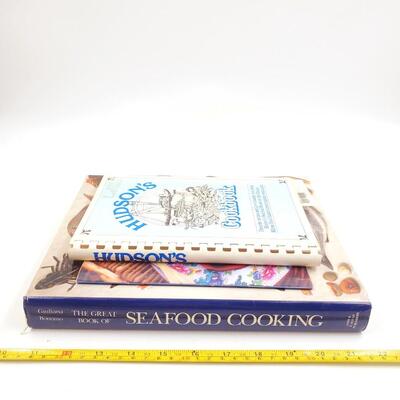 SEAFOOD COOKING BUNDLE OF 3 COOKBOOKS