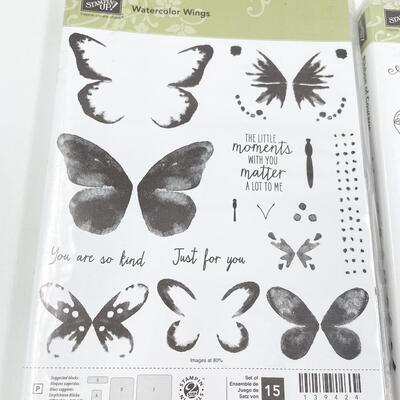 STAMPINâ€™ UP! ASSORTED CRAFTING STAMPS LOT #1