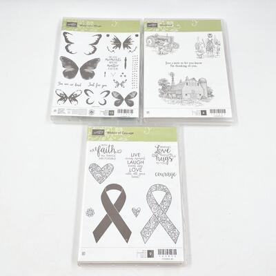STAMPINâ€™ UP! ASSORTED CRAFTING STAMPS LOT #1