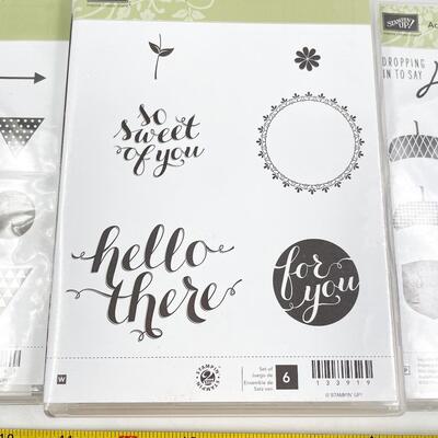 STAMPINâ€™ UP! ASSORTED CRAFTING STAMPS LOT #2