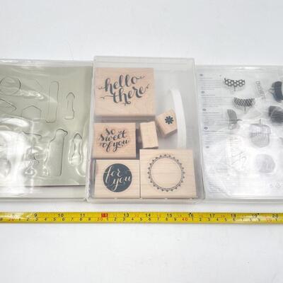 STAMPINâ€™ UP! ASSORTED CRAFTING STAMPS LOT #2