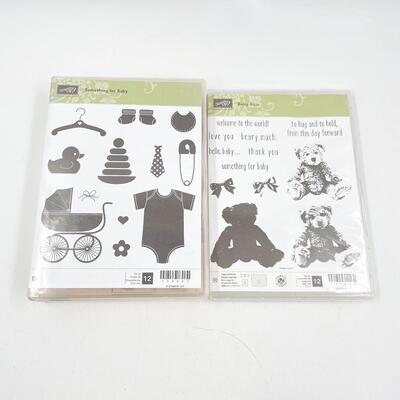 STAMPINâ€™ UP! ASSORTED CRAFTING STAMPS LOT #3 - BABY