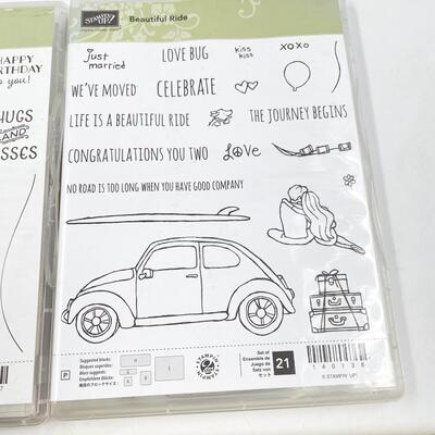 STAMPINâ€™ UP! ASSORTED CRAFTING STAMPS LOT #4 - CELEBRATIONS