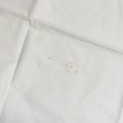 VINTAGE EMBROIDERED PILLOWCASES AND FLAT SHEET