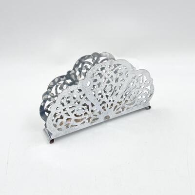 VINTAGE IRVIN WARE CHROME NAPKIN HOLDER