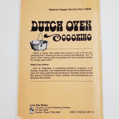 VINTAGE BOYSCOUTS, DUTCH OVEN, ARMY WIFE'S AND MORE PAPERBACK COOKBOOK BUNDLE