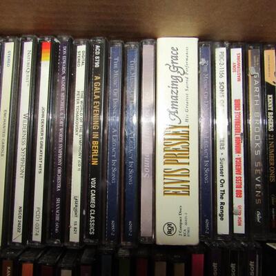 LOT 154  CD'S, CASSETTES AND MORE