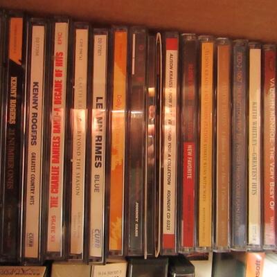LOT 154  CD'S, CASSETTES AND MORE