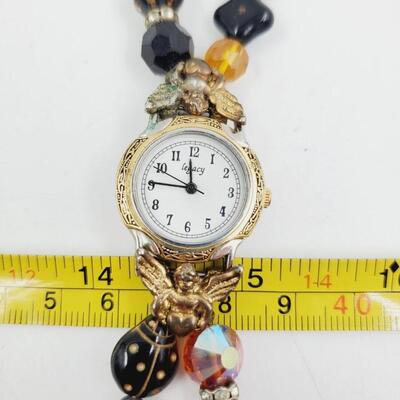 LEGACY WATCH WITH BEADED BAND