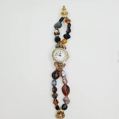 LEGACY WATCH WITH BEADED BAND