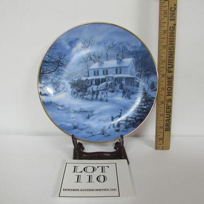 American Blues Plate "Papa's Surprise" by Rob Sauger, #103A