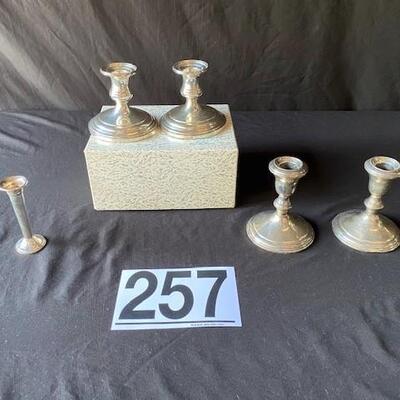 LOT#B257: Assorted Weighted Sterling Silver Lot