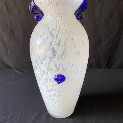 LOT#M261: Large Vase with Arte Murano Label