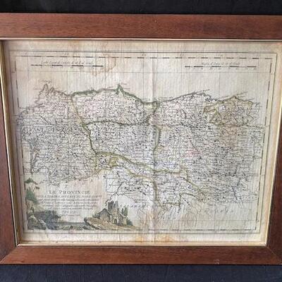 LOT#M296: Pair Antique Italian Maps