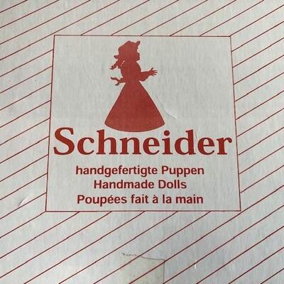 LOT#R302: NOS Schneider Porcelain Dolls