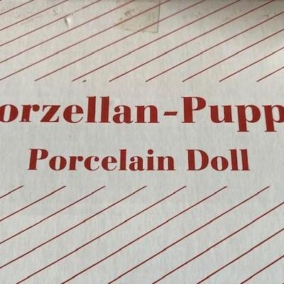 LOT#R302: NOS Schneider Porcelain Dolls