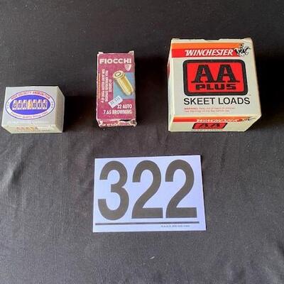 LOT#U322: Mixed Ammo Lot