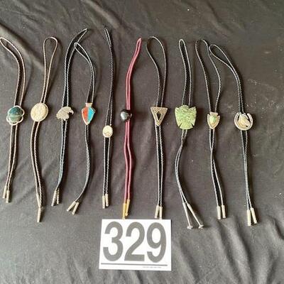 LOT#U329: Assorted Bolo Tie Lot #1