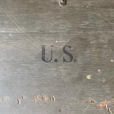 LOT#U338: Military Foot Locker
