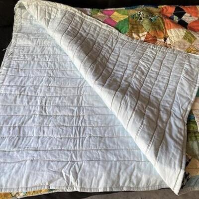 LOT#U346: Machine Sewn Patch Quilt