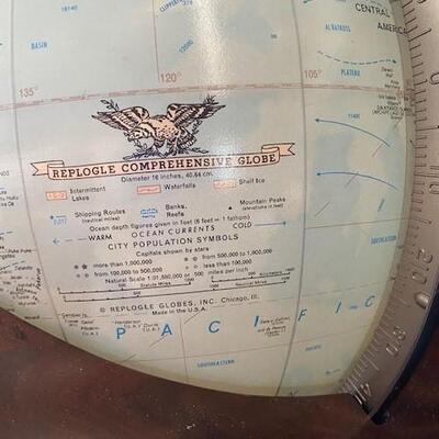 LOT#U347: Replogle 16" Comprehensive Globe
