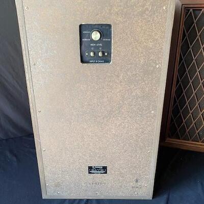 LOT#U348: Pair of Pioneer Speakers Model SC-77