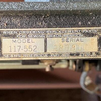 LOT#U349: Kenmore Heavy Duty Sewing Machine