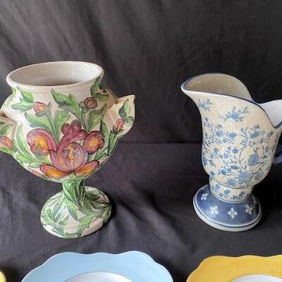 LOT#T352: Assorted China & DÃ©cor Lot #1