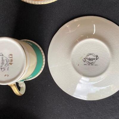 LOT#T353: Ambassador Wear Cups & Saucers