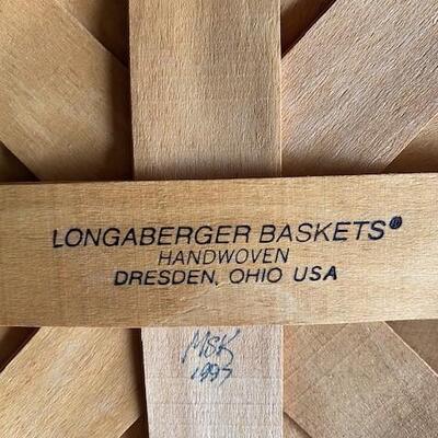 LOT#A358: Longaberger Basket Lot #1