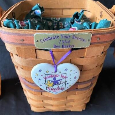 LOT#A358: Longaberger Basket Lot #1