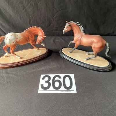 LOT#A360: Lenox Horses Late 80s/Early 90s Lot #2