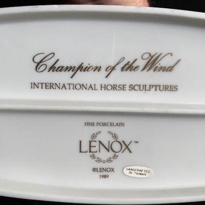 LOT#A360: Lenox Horses Late 80s/Early 90s Lot #2