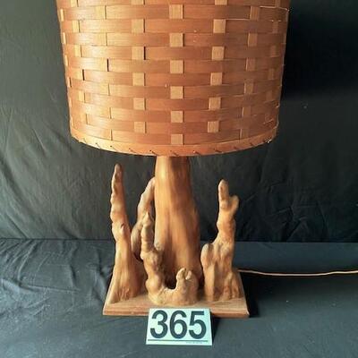 LOT#A365: Cyprus Knee Lamp