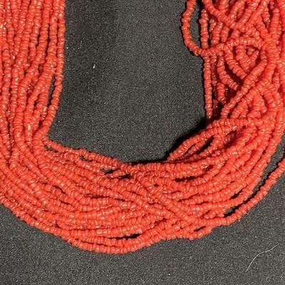 LOT#R376: Pair of Southwestern Necklaces