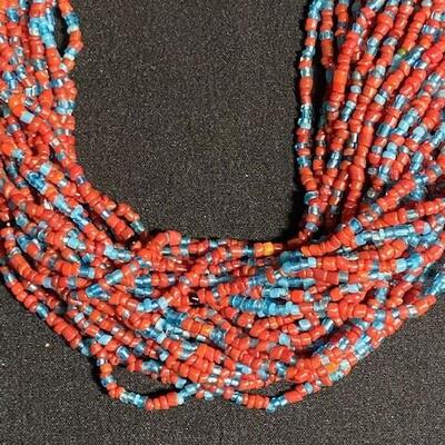 LOT#R376: Pair of Southwestern Necklaces