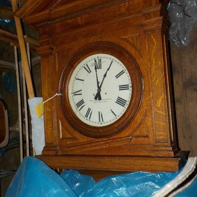 "Massive Standard Electric Schoolhouse wall Clock".