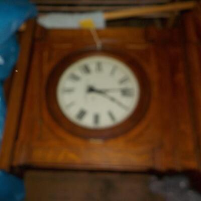 "Massive Standard Electric Schoolhouse wall Clock".
