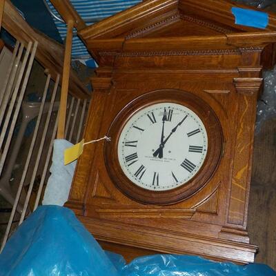 "Massive Standard Electric Schoolhouse wall Clock".