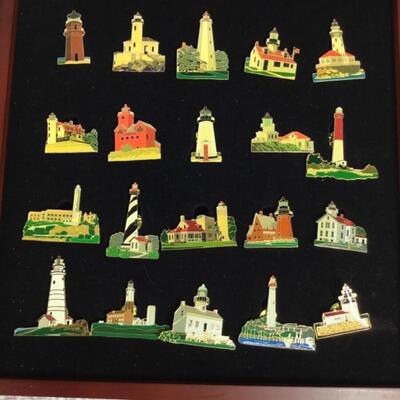 Lighthouse Enamel Pin Collection 